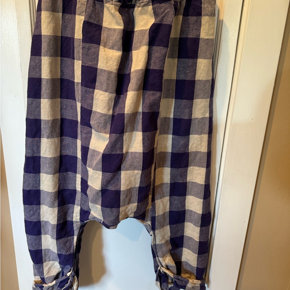 MP purple/ivory. Drop crotch.